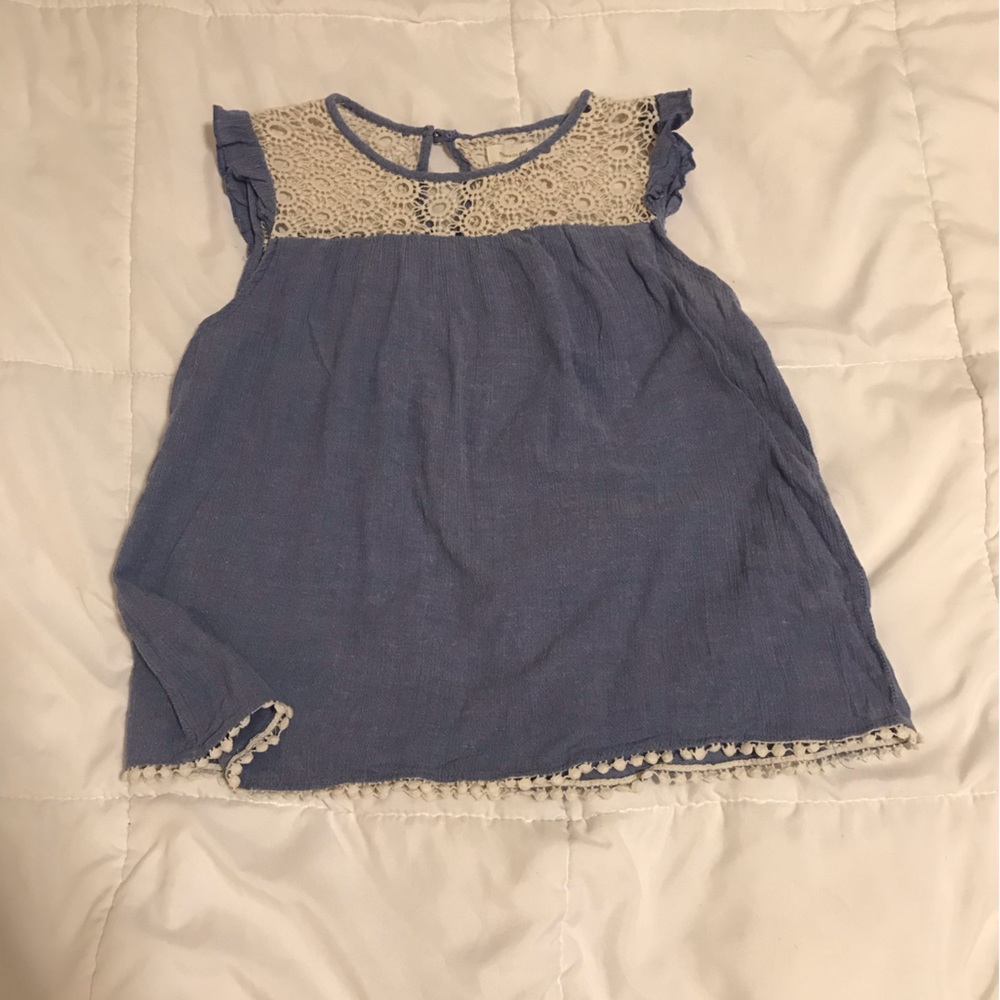 Monteau girl size 16, runs small, Jean with lace shirt G